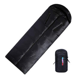 ChengBeautiful Warmer Schlafsack Tragbare Winter Warm Camping Daunen Schlafsack Einzel Outdoor Indoor Mittagspause Daunenschl