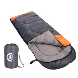 SWTMERRY - Schlafsack für 3-4 Jahreszeiten  Sommer, Frühling, Herbst, Winter  warmes und kühles Wetter – leicht, Jugendliche 