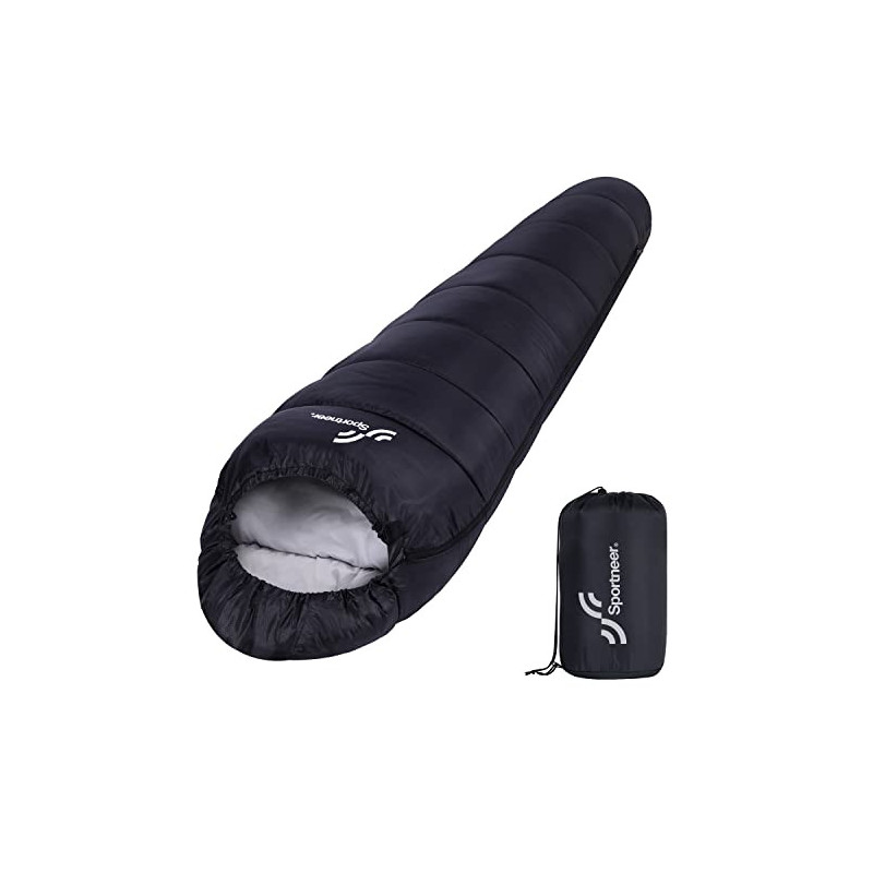 Schlafsack Outdoor Mumienschlafsack: Sportneer 3–4 Jahreszeiten Leichtes Wasserabweisend Schlafsack 5 ℃ - 15 ℃ für Reise Fest Schlafsack Outdoor Mumienschlafsack: Sportneer 3–4 Jahreszeiten Leichtes Wasserabweisend Schlafsack 5 ℃ - 15 ℃ für Reise Fest