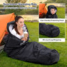 Schlafsack Outdoor Mumienschlafsack: Sportneer 3–4 Jahreszeiten Leichtes Wasserabweisend Schlafsack 5 ℃ - 15 ℃ für Reise Fest