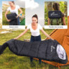 Schlafsack Outdoor Mumienschlafsack: Sportneer 3–4 Jahreszeiten Leichtes Wasserabweisend Schlafsack 5 ℃ - 15 ℃ für Reise Fest