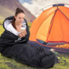Schlafsack Outdoor Mumienschlafsack: Sportneer 3–4 Jahreszeiten Leichtes Wasserabweisend Schlafsack 5 ℃ - 15 ℃ für Reise Fest
