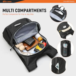 SKYSPER Faltbarer Rucksack 10L Klein Ultraleicht Tagesrucksäcke Wanderrucksack Reisenrucksack Trekkingrucksack Daypack für Wa