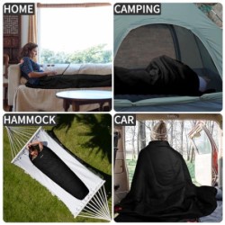 JAICOM Schlafsack - 3, 4 Jahreszeiten Ultraleicht Mumienschlafsack [800g/1600g], Schlafsack Kleines Packmaß & Erwachsene - Ou