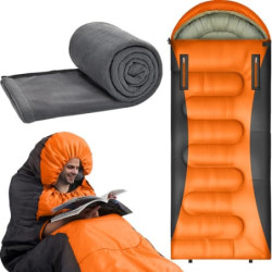 Witnewrage Schlafsack für 4 Jahreszeiten, Schlafsack Outdoor Sommer & Winter mit Camping Decke, Tragbare Schlafsack Erwachsen