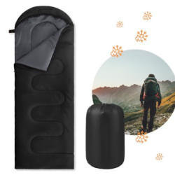 Schlafsack für Erwachsene | 3 Jahreszeiten Schlafsack Ultraleicht 1400g | Schlafsäcke Wasserdicht, kleines Packmaß | Mumiensc