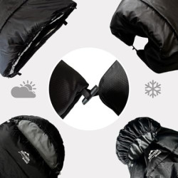 EXPLORER® EF-200 XXL Deckenschlafsack -18°C +3°C [400GSM] Schlafsack Gäste Decke 3-4 Jahreszeiten 220 x 80 cm Winter Erwachse