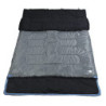 your GEAR 2 Mann Schlafsack Marin -7°C Deckenschlafsack 220x150 cm Doppelschlafsack 3-4 Jahreszeiten Blau Grau