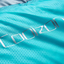 Coolzon Schlafsack Outdoor für Camping 3-4 Jahreszeiten, Erwachsene Deckenschlafsack Kleines Packmaß Ultraleicht Tragetasche,