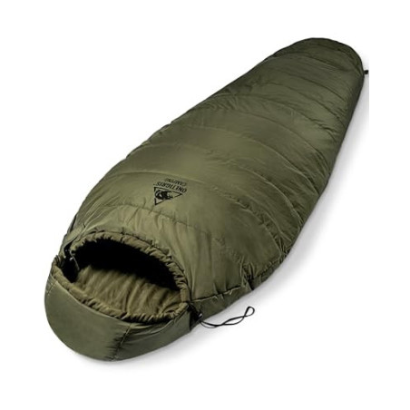 OneTigris Schlafsack Outdoor kleines Packmaß 3 Jahreszeiten 8 °C -15 °C Mumienschlafsack Ultraleicht kompakt für Camping, Rei