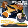 ACTIVE SPARK Schlafsack Winter & 3 Jahreszeiten – wasserabweisend & atmungsaktiv – Nie mehr kalte Füße Dank Taschenwärmer-Tas