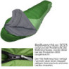 Norskskin Leichter Schlafsack 4 Jahreszeiten 0°C bis -23°C - Mumienschlafsack extra lang  230 x 82 cm  - wasserabweisender Sc