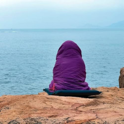 Clostnature Schlafsack Outdoor mit Erwachsene, Leichter Schlafsäcke für Camping, 3-4 Jahreszeiten Deckenschlafsäcke mit Klein