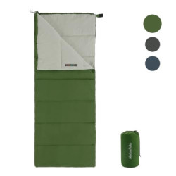 Naturehike Schlafsack für Erwachsene, Leichter Rechteckiger Spleißbarer 3 Jahreszeiten Schlafsack für Drinnen und Draußen  Gr