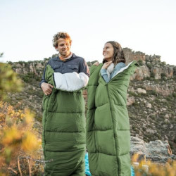 Naturehike Schlafsack für Erwachsene, Leichter Rechteckiger Spleißbarer 3 Jahreszeiten Schlafsack für Drinnen und Draußen  Gr