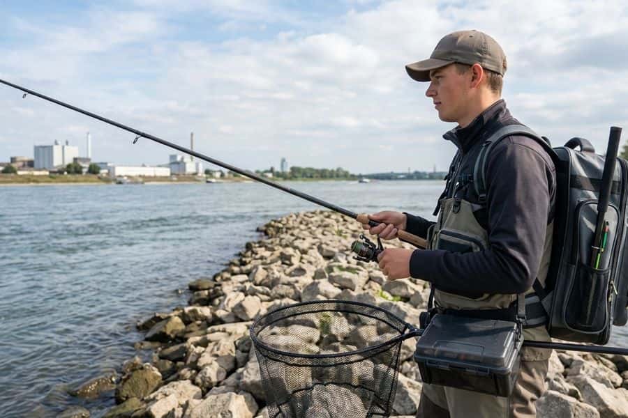 Posenangeln am Rhein: Friedfische in Buhnenfeldern fangen