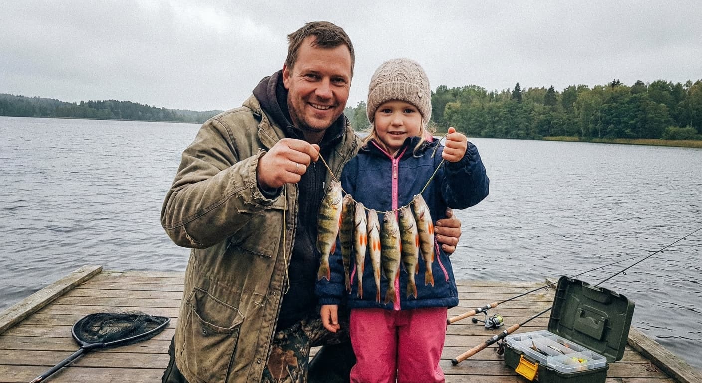 Dropshot-Montage für Barsche mit Gummifisch und Dropshot-Blei am Grund