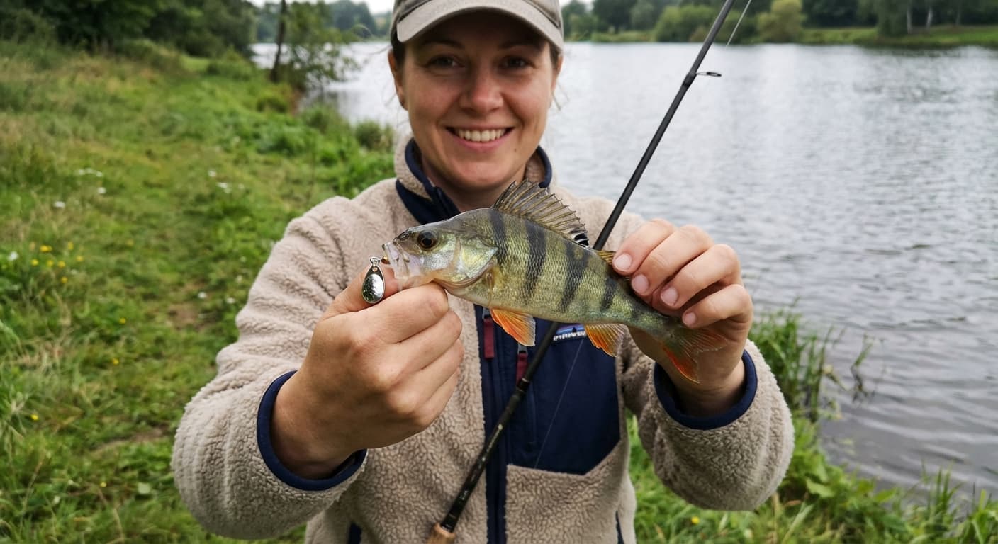 Mepps Aglia Spinner in verschiedenen Größen und Farben für Barschangeln
