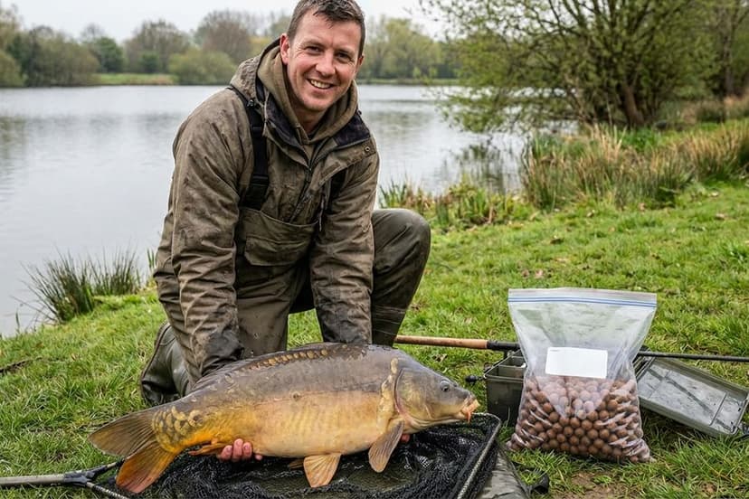 Grundangel-Setup am Karpfengewässer mit Rod Pod und Bissanzeigern