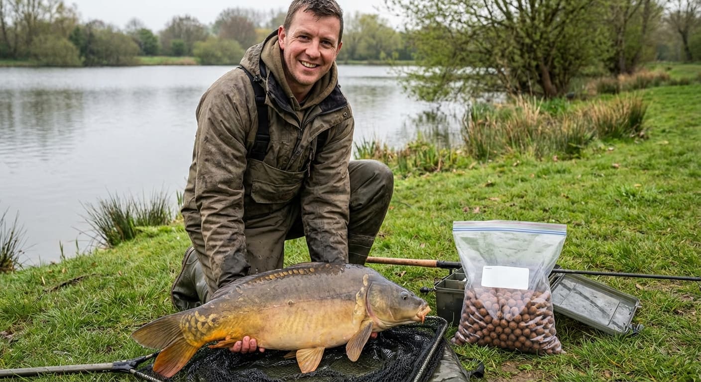 Grundangel-Setup am Karpfengewässer mit Rod Pod und Bissanzeigern